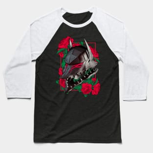 Floral x Berserker Helmet Red Version (Alternate) Baseball T-Shirt